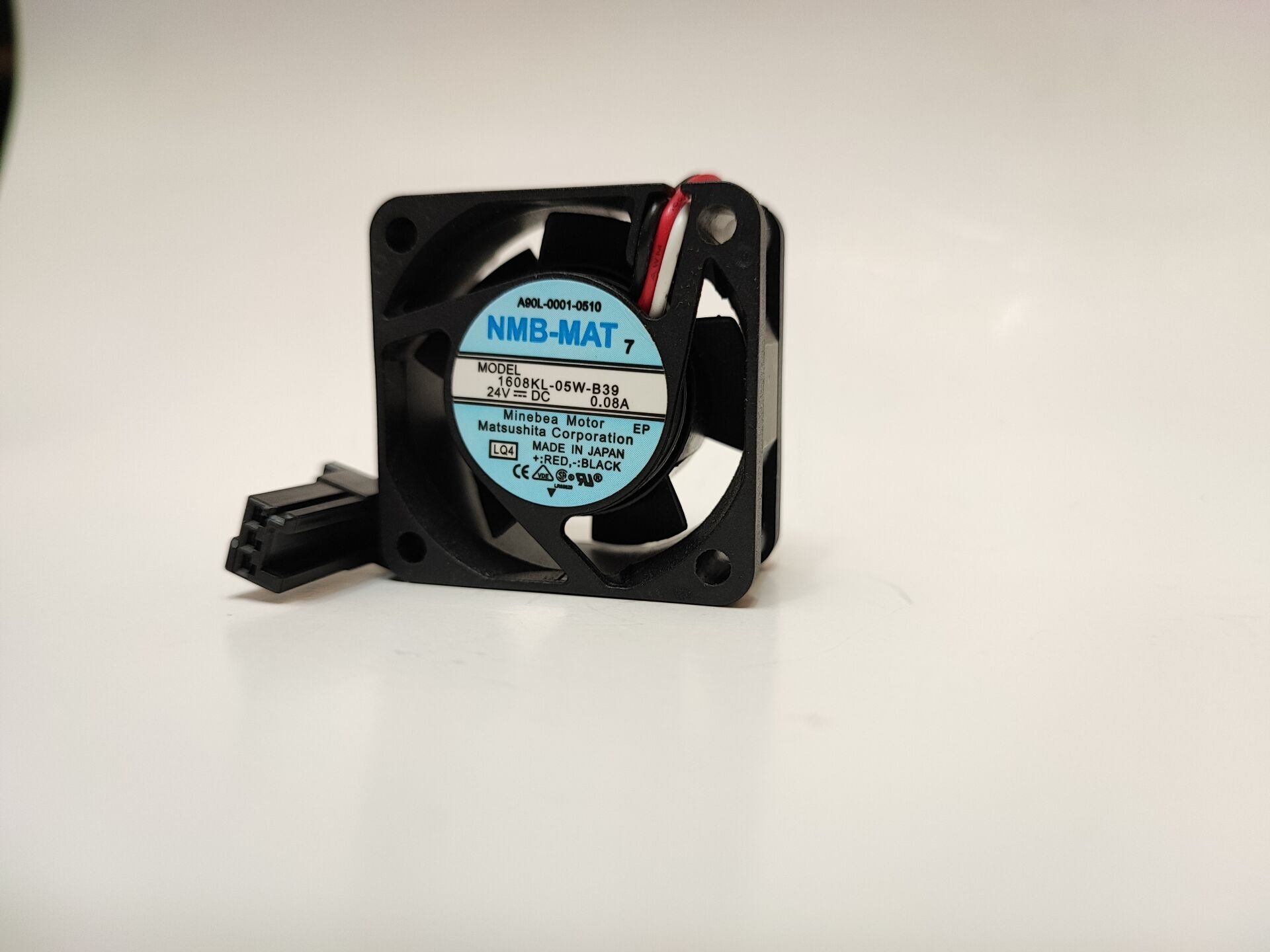 Ventilateur FANUC 1608KL-05W-B39 - 24V 0,08A - Neuf Pour Systèmes FANUC - Marque Industry