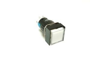 CNC Push Buton Yaylı 2no2nc Beyaz