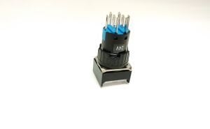 CNC Push Buton Yaylı 2no2nc Beyaz
