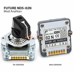 Future 02N Mod Anahtarı (NDS-02N) CNC Rotary Switch