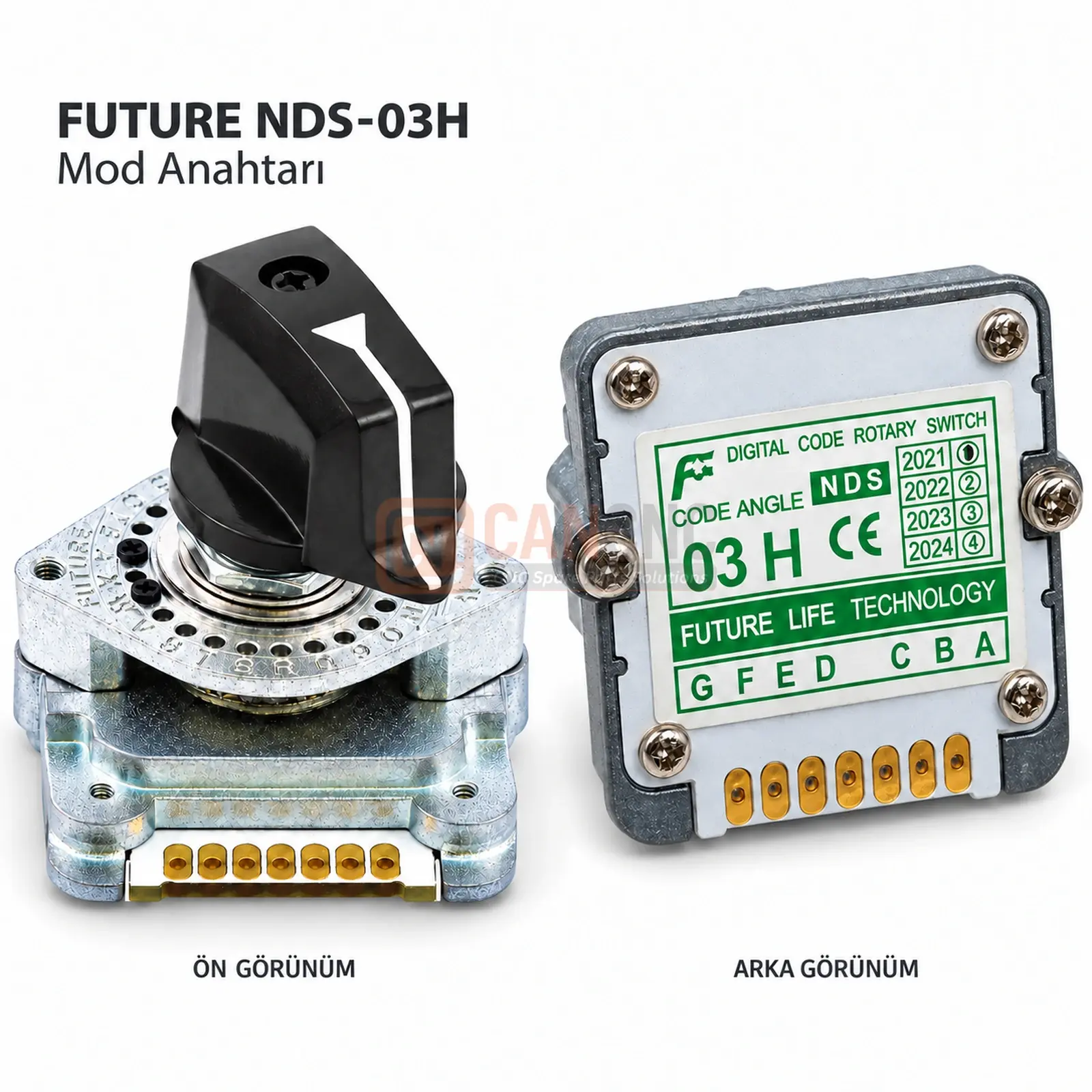 Future 03H Mod Anahtarı (NDS-03H) CNC Rotary Switch