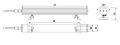CNC Led Aydınlatma Lambası 60cm