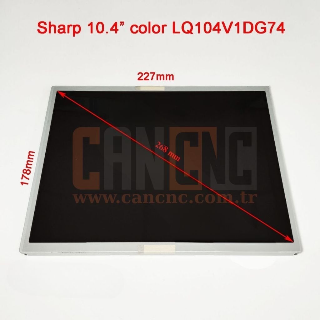 LQ104V1DG74 Sharp Fanuc Kontrol Ünitesi LCD Ekran Paneli