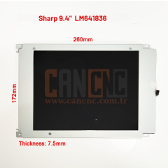 LM641836 Sharp Fanuc Kontrol Ünitesi LCD Ekran Paneli