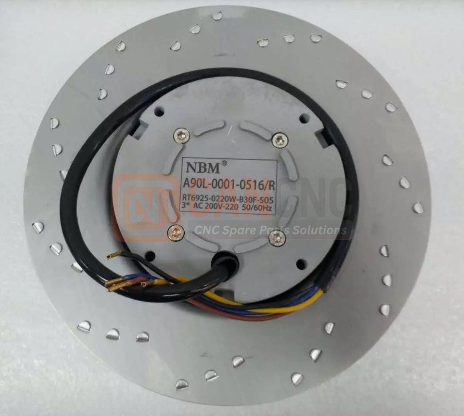 A90L-0001-0516/R / RT6925-0220W-B30F-S12 NMB Fanuc Spindle Motor Fanı