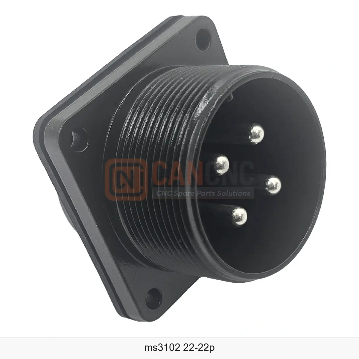 MS3102A 22-22P 4 Pin Erkek Panel Tip Güç Konnektörü