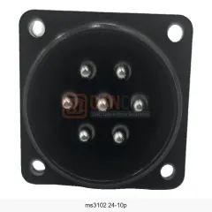 MS3102A 24-10P 7 Pin Erkek Panel Tip Güç Konnektörü