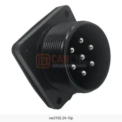 MS3102A 24-10P 7 Pin Erkek Panel Tip Güç Konnektörü