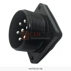 MS3102A 24-10P 7 Pin Erkek Panel Tip Güç Konnektörü