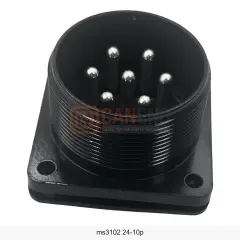 MS3102A 24-10P 7 Pin Erkek Panel Tip Güç Konnektörü