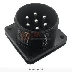 MS3102A 24-10P 7 Pin Erkek Panel Tip Güç Konnektörü