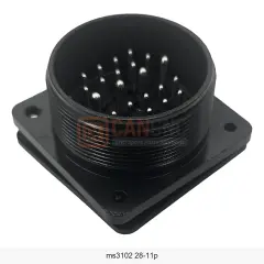 MS3102A 28-11P 22 Pin Erkek Panel Tip Askeri Konnektör