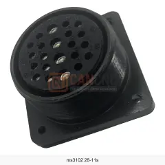 MS3102A 28-11S 22 Pin Dişi Panel Tip Askeri Konnektör