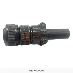 MS3106A 20-29P 17 Pin Erkek Kablo Tip CNC Divizör Konnektörü