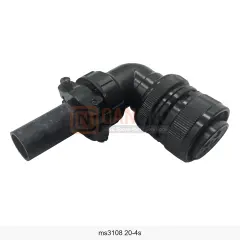 MS3108A 20-4S 4 Pin Dişi 90° Servo Motor Güç Konnektörü