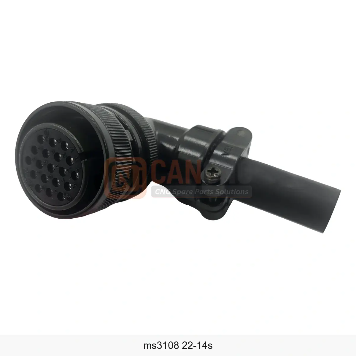 MS3108A 22-14S 19 Pin Dişi 90° Kablo Tip Askeri Konnektör