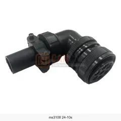 MS3108A 24-10S 7 Pin Dişi 90° Servo Motor Güç Konnektörü