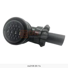 MS3108A 28-11S 22 Pin Dişi 90° CNC Servo Konnektörü