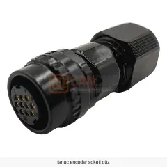 FANUC A06B-6114-K204#S (JAE JN1DS10SL2) Düz 10 Pin Encoder Soketi