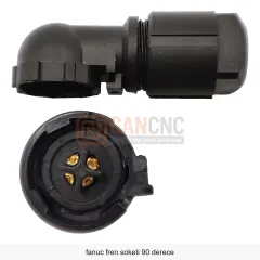 FANUC A06B-6114-K213#E JAE JN2FS04FK2-R 90° Fren Soketi