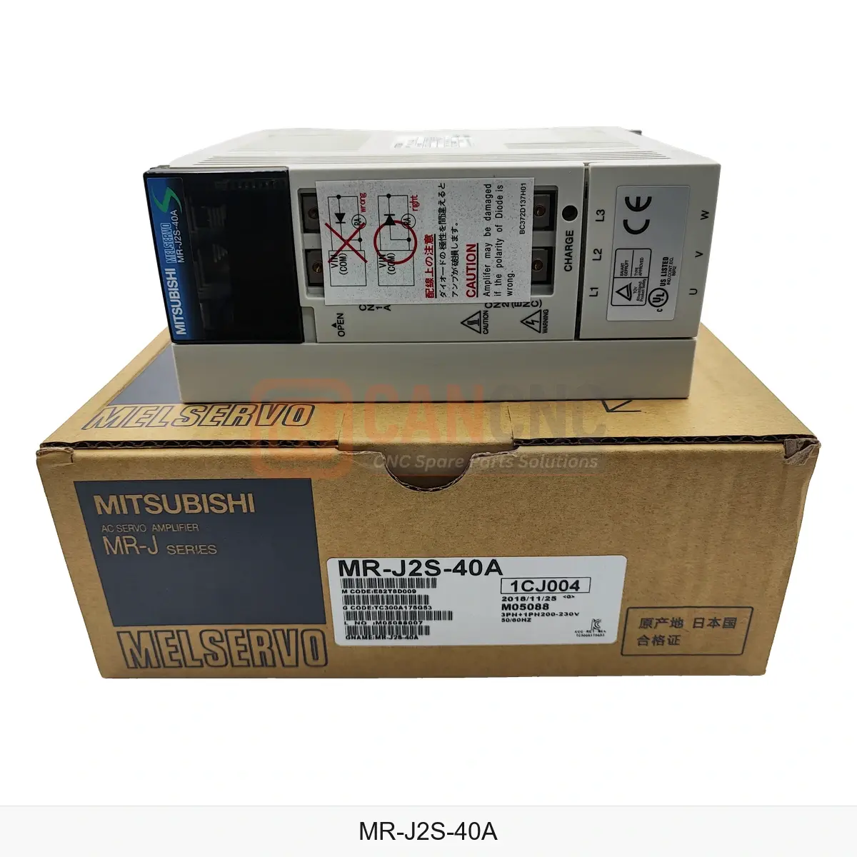 Mitsubishi MR-J2S-40A 400W Servo Sürücü | MELSERVO J2S