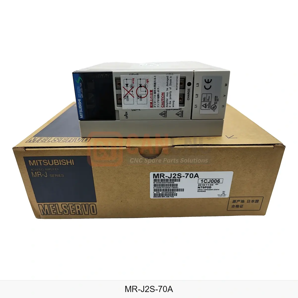Mitsubishi MR-J2S-70A 750W Servo Sürücü | MELSERVO J2S